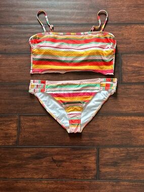 California Sunshine Bikini Set - Top XL / Bottom L (NWOT)